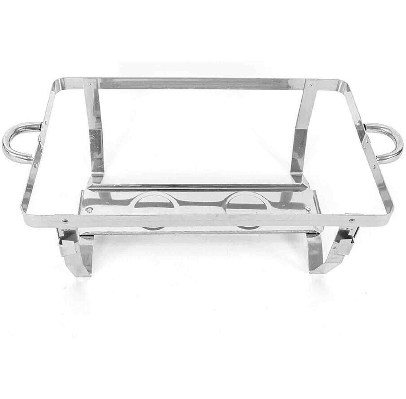 FJAUOQ Chafing Dish Contenitore Termico in Acciaio Inox Scaldavivande in Acciaio Inox Contenitore Termico per Catering Buffet E Feste,2 Pan
