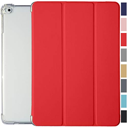 Image of DuraSafe Cases for iPad PRO 10.5 Inch 2017 Air 10.5 3rd Generation 2019 [ Air 3 ] A1701 A2152 A2123 MQF12HN /A MQEY2HN /A MQF22HN /A Slim Cover with AirCushion Corner for Extra Shock Protection - Red