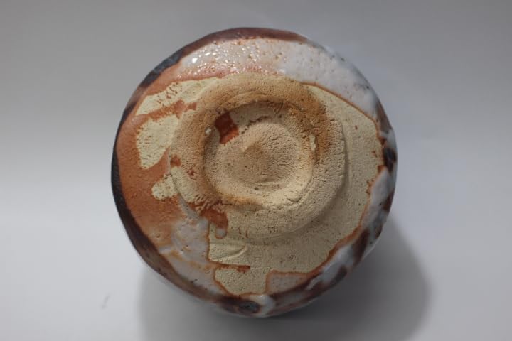 Amazon.co.jp: f105 技工名品 名工 加藤清三 鼠志野 茶碗 共箱 共布 栞