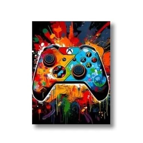 Décoration de maison moderne avec ce tableau de jeu graffiti - 2