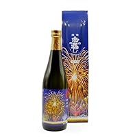 お福正宗 純米 花火 手提げ付 720ml お福酒造