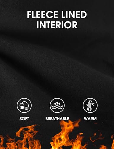 Desol Girl's Fleece Lined Flare Leggings with Pockets Crossover High Waisted Dance Bootcut Yoga Pants for Winter4