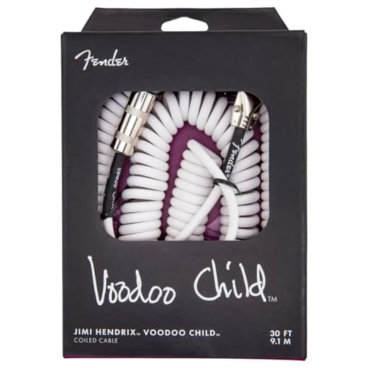 Fender Hendrix Voodoo Child - Cable, blanco
