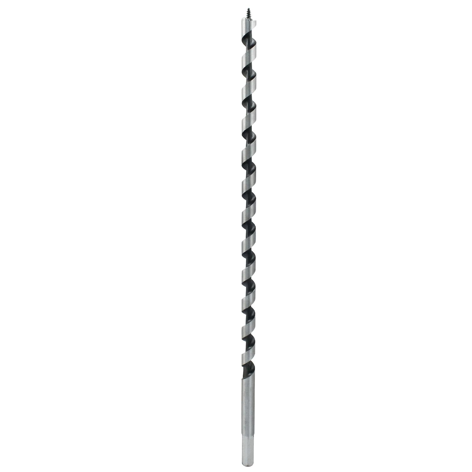 Cjueiom Wood Auger Drill Bit, 12mm x 400mm Hex Shank Ship Auger Bit, Cuts Shallow and Deep Holes in Wood, 1 Piece - Image 4