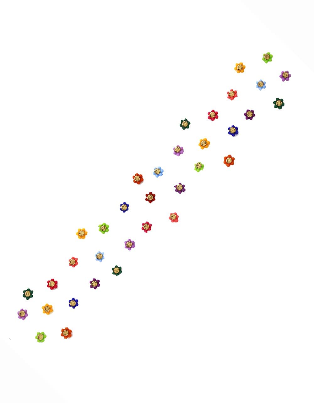 Anuradha Art Jewellery Big Size Oval Shape Fancy Richie Rich Bindis for Women