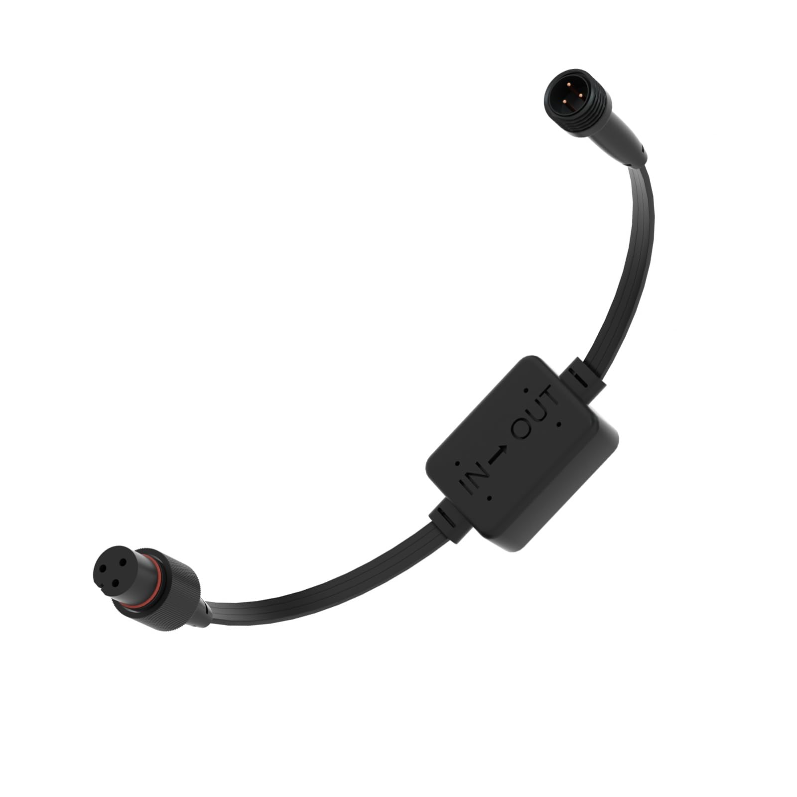 Driver Module Signal Booster Only for Govee Permanent Outdoor Lights Pro H706A, H706B, H706C Black(Female Input, Male Output)