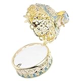 Photo Gallery kombiuda cofanetto portagioie forma di lega elegante scatola decorativa per gioielli per e occasioni speciali accessorio chic per la casa Photo Gallery kombiuda cofanetto portagioie forma di lega elegante scatola decorativa per gioielli per e occasioni speciali accessorio chic per la casa