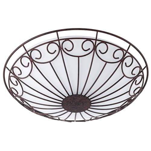 EGLO Deckenlampe Colti, 2 flammige Deckenleuchte Vintage, Rustikal,...