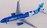 jetblue a220 Modelo premontado, listo para ser mostrado