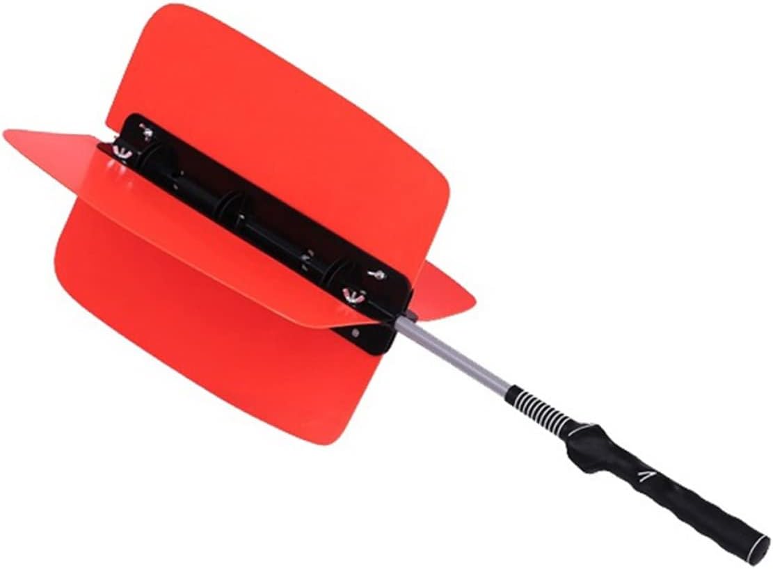 Swingers Swing Practice Equipment Golf Fan Swing Aid Trainer Humanized Design Random Color