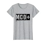 MCO Orlando Florida USA Airport Code International Travel T-Shirt