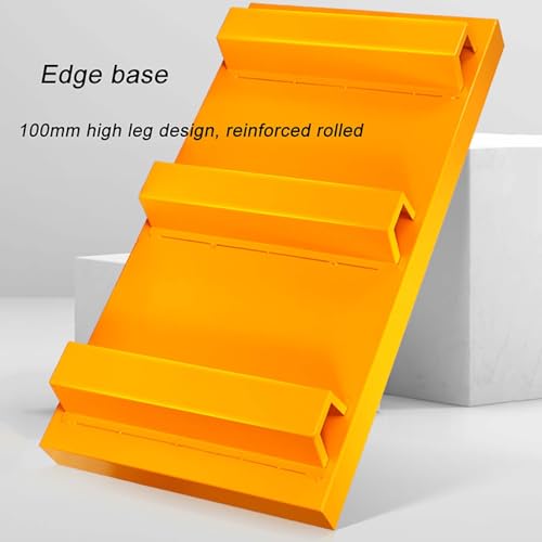 XBTGS Palé industrial de contención de derrames con drenaje, bandeja a prueba de fugas para almacenamiento de bidones de aceite, uso resistente en almacenes y fábricas, 65 x 65 x 15 cm, 65 x 65 x 15