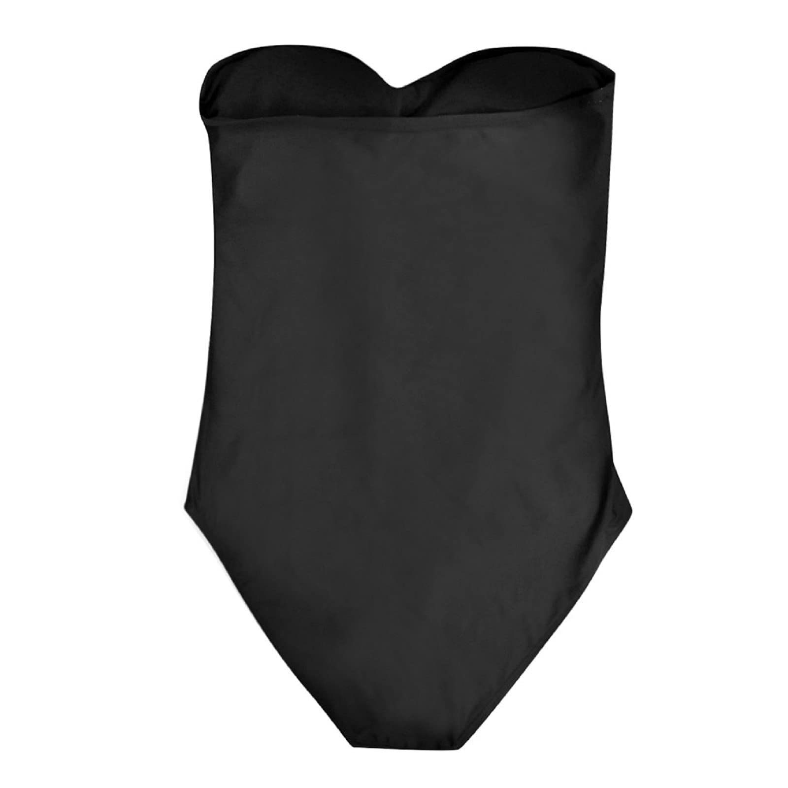 Rouped Boho Bañadores Mujer,Una Pieza Bañadores Mujer Tallas Grandes M-3XL,Bañadores Mujer reductores Barriga Push up sin Tirantes,Traje de baño Mujer con Volantes Flores,RY6117