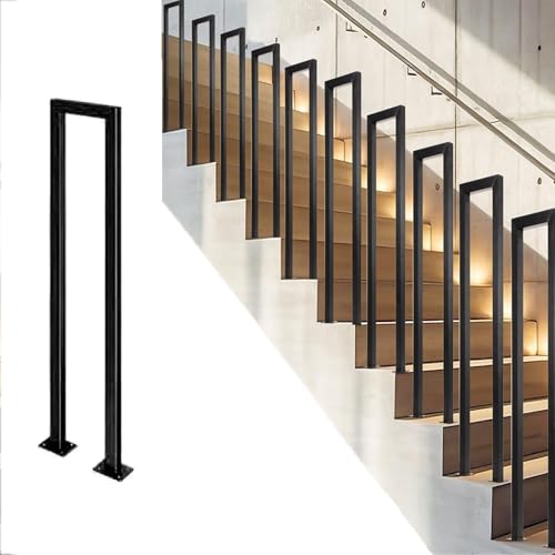 Barre de support d'escalier pour personnes âgées et rampe de sécurité en métal