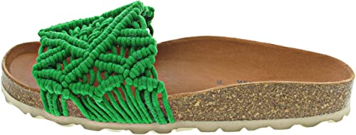 VERBENAS Raga (Pantolette grün), 39 EU