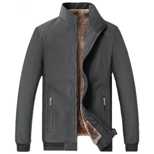 Men's Winter Plus Size Fleece Jackets Thick Streetwear Casual Parka Men Coats Warm Windbreakers Bomber Jacket2