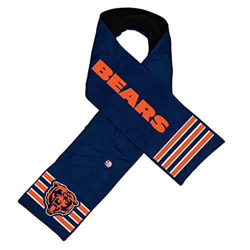 Littlearth Unisex-Adult Nfl Chicago Bears Hero Jersey Scarf, Team Color, 60" Length X 7.5" Width 300713-Bear #TOP22