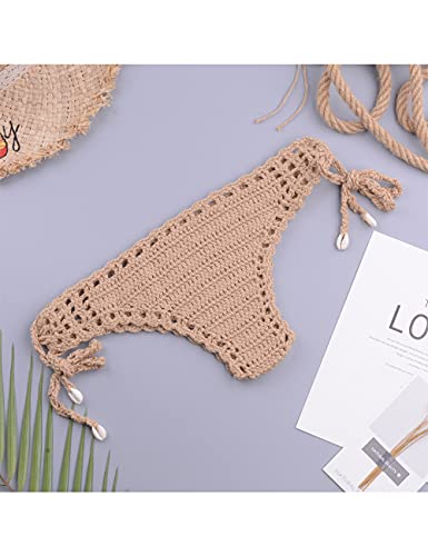 Lace Bikini High Waisted Swim Bottom Tankini Swimsuit Briefs Swim Shorts Pants #TOP5