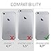 kwmobile Case Compatible with Apple iPhone 6 / 6S Case - TPU Silicone Phone Cover with Soft Finish - Dusty Pink
