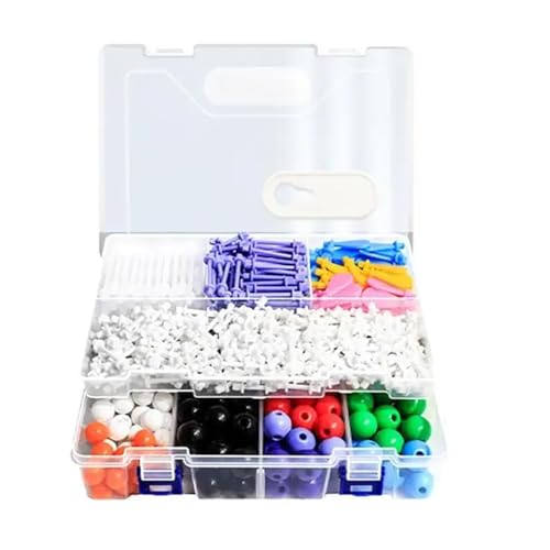 Kit de Modèle Moléculaire de Chimie,Biochimie Chimie Organique et Inorganique Set pour étudiant ou Enseignant pour l'apprentissage Modèle Kit,de Structure...