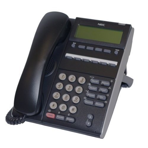 NEC DTL-6DE-1 (BK) - DT300 - 6 Button Display Digital Phone Black