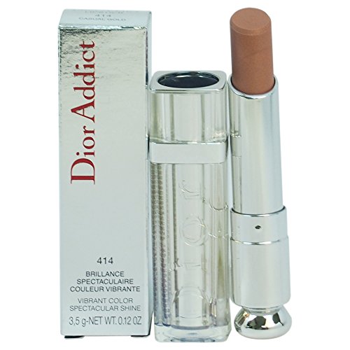 Christian Dior Addict Lipstick for Women, 414 Casual Gold, 0.12 Ounce