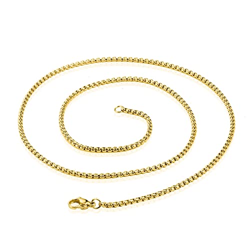 Chaine silver figaro acier inoxydable bracelet 20-25 cm hommes enfants