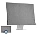 CaSZLUTION Monitor Dust Cover Compatible with iMac 24 inch 2021/2023/2024 All in one Desktop Computer - Oxford Fabric Monitor Dust Cover Case Protective Screen Sleeve for iMac 24", Gray