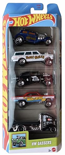 Hot Wheels HW Gassers 5 Pack miniatura 1