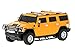 RC Auto Ferngesteuert Hummer H2 Fahrend Auf Fernbedienung Elektronischer Controller Auto Terene PKW Suv Monster Truck 1:24 LED Blinker Reichweite 15-25m (Gelb)