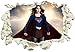 Produktbild Unified Distribution Supergirl - Wandtattoo mit 3D Effekt, Aufkleber für Wände und Türen Größe: 92x61 cm, Stil: Durchbruch