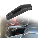 ウインカーレバー延長 ウィンカースイッチ エクステンション ジープラングラーJL グラディエーターJT 2018 2019 2020 2021 2022 2023 2024 ヘッドライト 調光スイッチ カバー インテリアアクセサリー、ブラック