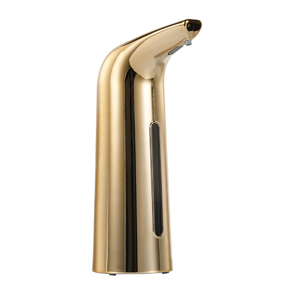 dispenser sapone,Distributore di sapone automatico intelligente con sensore galvanico dorato, comodo lavaggio con schiuma sul desktop
