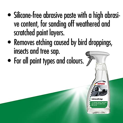 Image of SONAX Interior Cleaner 500ml | Powerful Multi-Surface Car Cleaning Spray | Plastic, Upholstery, Roof Linings, Trim | Effectively Removes Tough Dirt from Vehicles | Fresh Fragrance | Art.No.03212000