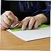 FOYTOKI 1 Set Portable Plastic Writing with Stylus Durable Line Plate for Blind Lightweight Easy to Carry for Outdoor Use and Learning
