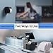 BISOFICE 80mm Receipt Printer ESC/POS Thermal Printer Desktop Direct Print USB+LAN Connection High Efficiency with Auto Cutter Large Paper Bin for Shipping Business Restaurant Kitchen Supermarket