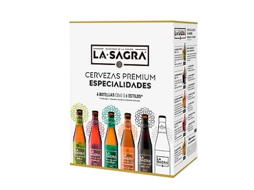 La Sagra - Pack Degustación 6 Estilos, Caja de 6 botellas de 330 ml - Total: 1980 ml | Ya disponible en tu tienda friki favorita! En mundofriki.es!