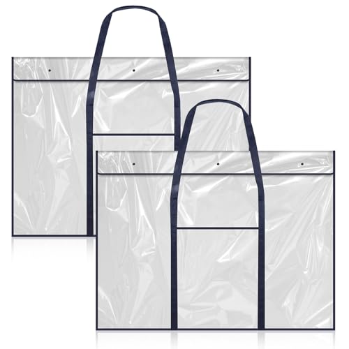 Exclaith 2 Pack Large Poster Storage Bag 48