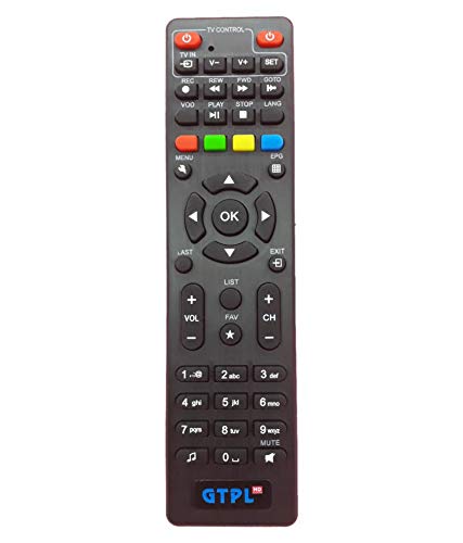 ce GTPL/VOD/VXL/Next Digital Compatible Replacement Remote (B08ZJQ8B2B) Amazon Price History, Amazon Price Tracker