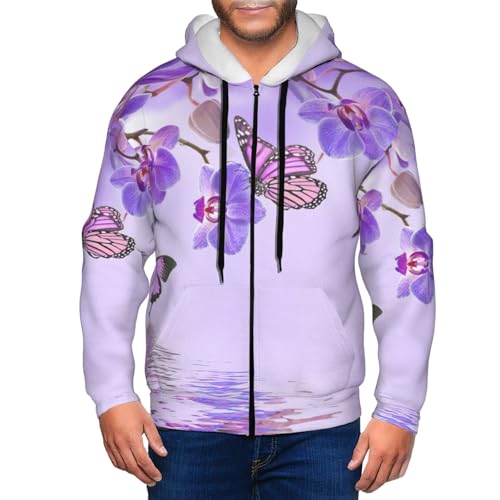 Sweat à capuche zippé en polyester doux et léger pour homme - 6