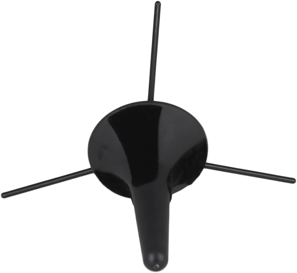Black Trumpet Holder Stand Metal Tripod with Foldable Detachable