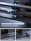 Lamicall Handyhalterung Auto, Handyhalter Auto Lüftung - [2025 Acryl Design] Universale KFZ Handyhalterung, 360 Grad Vent Autohalterung für iPhone 16/15/14/13/12 Pro Max, Samsung 4-7 Zoll Smartphone