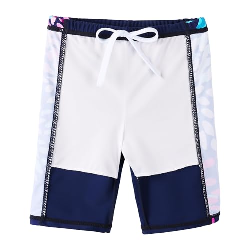 Image of TFJH E Girls Long Sleeve Two Piece Rash Guard Set UPF 50+ 3-13 Y | Stretchy & quick-dry fabric, breathable & lightweight, UPF 50+ sun protection, ideal for pool beach vacation