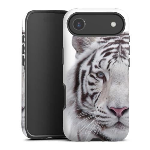Coque Apple iPhone Air Coque Renforcée Antichoc Motif Tigre Neige Hiver