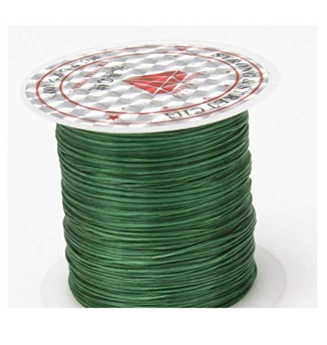 393 Forte cavo di perline di cristallo flessibile 1mm per bracciali filo elasticizzato filo collana di gioielli fai da te che fa la linea di corda-393 pollici Colore 23