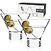Viski 3718 Raye Stemless (2 pack), Martini Glasses