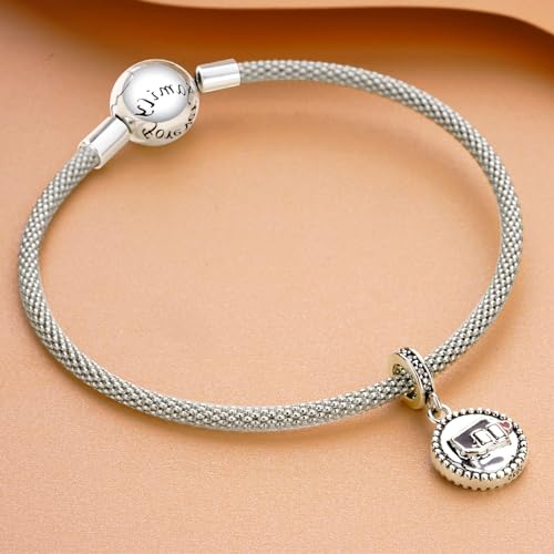 925 Sterling Silver Charm for women bracelets necklace Holiday Women Easter Rabbit & Egg Lucky Four Leaf Clover Friendship My Beautiful Wife Teachers' Day Holiday Gift Doctor Nurse Cap3