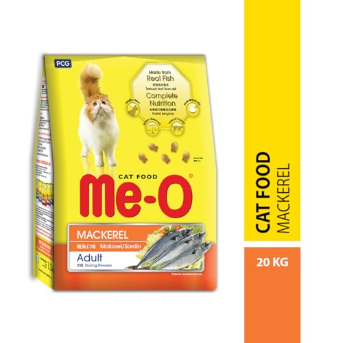 Image of Me-O Adult Cat Food Dry Mackerel, 450 g