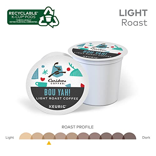 Image of Caribou Coffee Bou-Yah, Keurig Single Serve K-Cup Pods, 22 Count