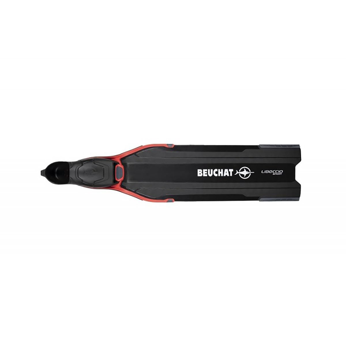 BEUCHAT Palme d'apnée Rouge Caoutchouc et polymère 39-40